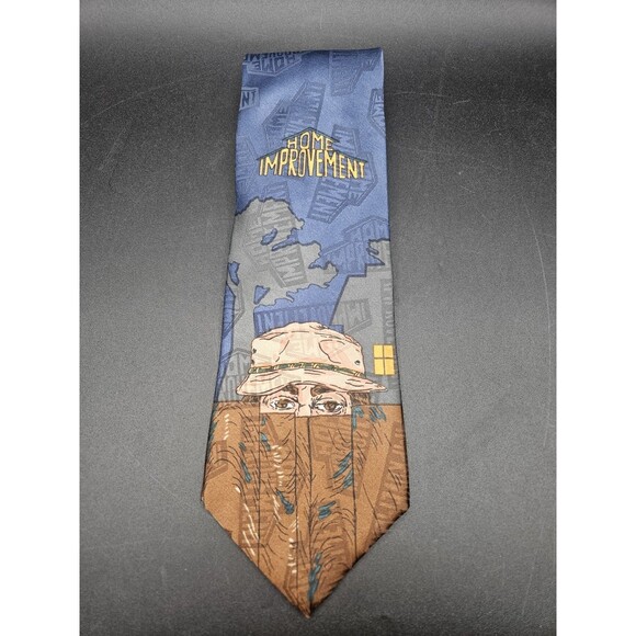 Vintage Home Improvement WILSON Neck Tie 90's Tim Allen Tool Time Novelty USA - Picture 1 of 5